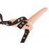 You2Toys - Strap-On - vibrator s trakom za polnjenje (naravni) 