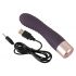 You2Toys Elegant Flexy - polnilni, zložljiv vibrator za točko G (temno vijoličen)