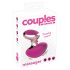 Couples Choice - mini masažni vibrator z možnostjo polnjenja (roza) 