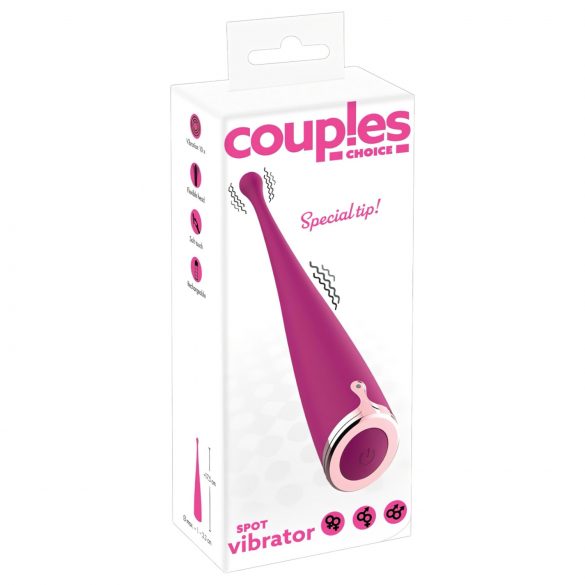 Couples Choice - Klitoralni vibrator z možnostjo polnjenja (roza) 