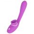 You2Toys - 2-funkcijski vibrator - brezžični klitorisni in vaginalni vibrator (vijolična) 