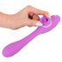 You2Toys - 2-funkcijski vibrator - brezžični klitorisni in vaginalni vibrator (vijolična) 