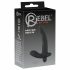 Rebel Naughty Finger - Vibrator za prostato (črn) 