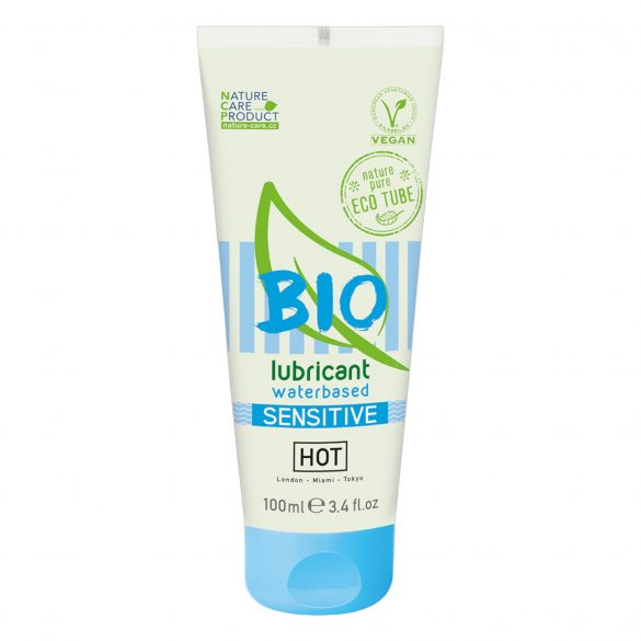 HOT Bio Sensitive - veganski lubrikant na vodni osnovi (100ml) 