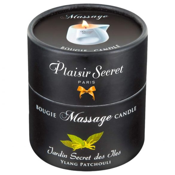 Plaisirs Secrets Ylang Patchouli - masažna sveča (80ml) 