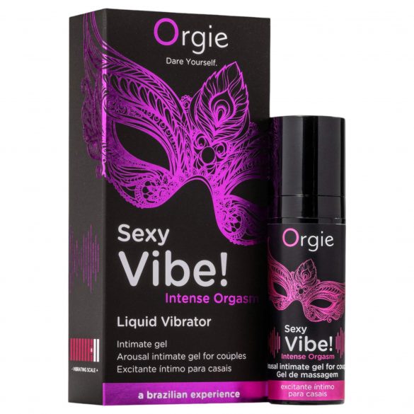 Orgie Sexy Vibe Orgasm - uniseks tekoči vibrator (15 ml)