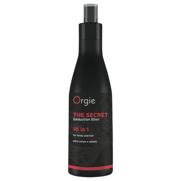 Orgie Secret Elixir - feromonski losjon za telo in sprej za lase za ženske (200 ml)