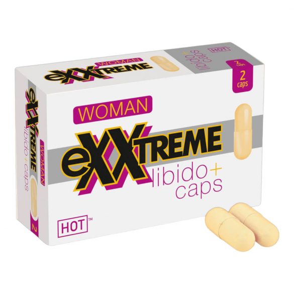 Hot exxtreme Libido prehransko dopolnilo kapsule za ženske (2pcs) 