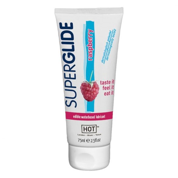 HOT Superglide Raspberry - užitno mazivo (75ml) 