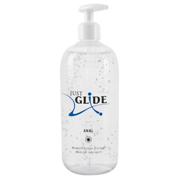 Just Glide Aanal - analni lubrikant na vodni osnovi (500 ml) 