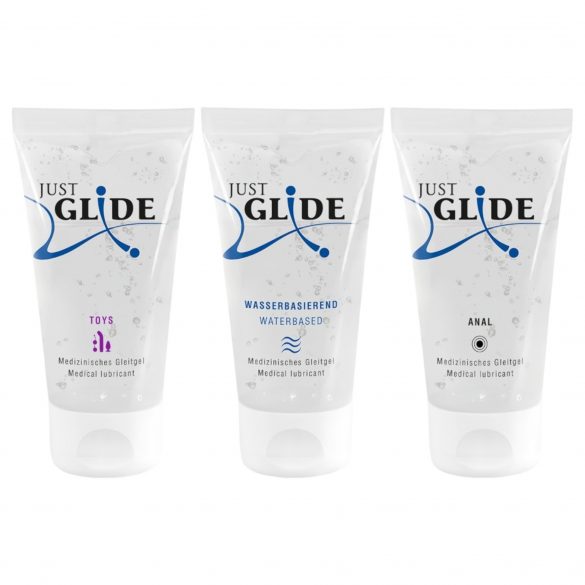 Komplet lubrikantov Just Glide (3x50ml) 