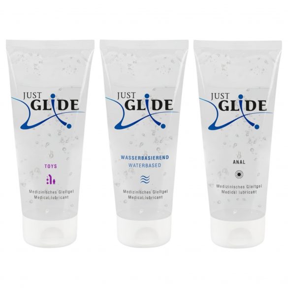 Komplet lubrikantov Just Glide (3x200ml) 