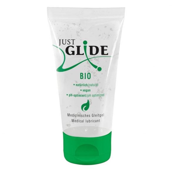 Just Glide Bio - veganski lubrikant na vodni osnovi (50ml) 