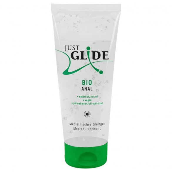 Just Glide Bio ANAL - veganski lubrikant na vodni osnovi (200ml) 