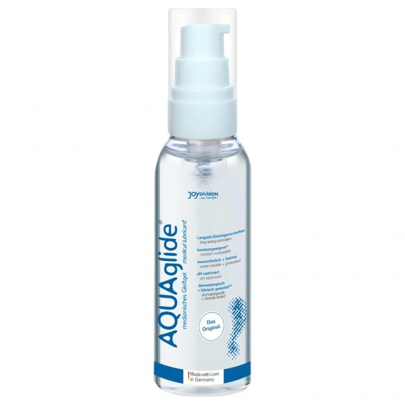 AQUAglide - lubrikant na vodni osnovi s črpalko (75ml) 