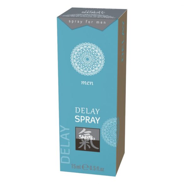 HOT Shiatsu Delay - sprej za odložitev ejakulacije za moške (15ml) 