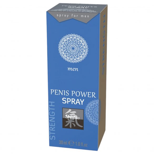 HOT Shiatsu Penis Power - stimulativni intimni sprej za moške (30ml) 