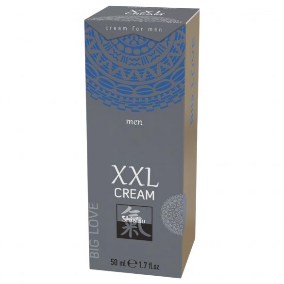 HOT Shiatsu XXL - grelna in stimulativna intimna krema za moške (50ml) 