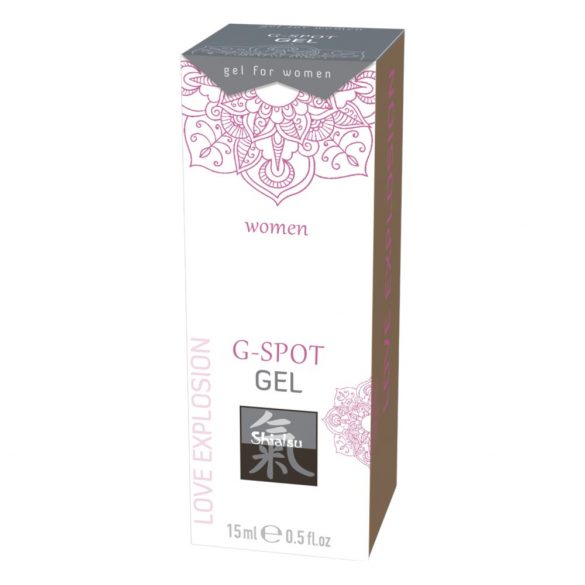 HOT Shiatsu G-Spot - intimni gel za stimulacijo točke G (15ml) 