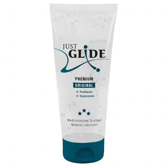 Just Glide Premium Original - veganski lubrikant na vodni osnovi (200 ml) 