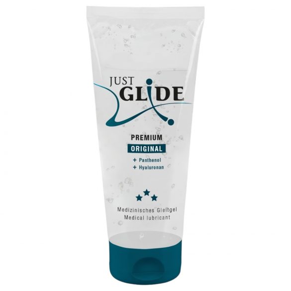 Just Glide Premium Original - veganski, na vodni osnovi lubrikant (200 ml)