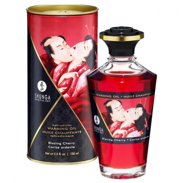 Shunga - masažno olje - češnja (100ml) 