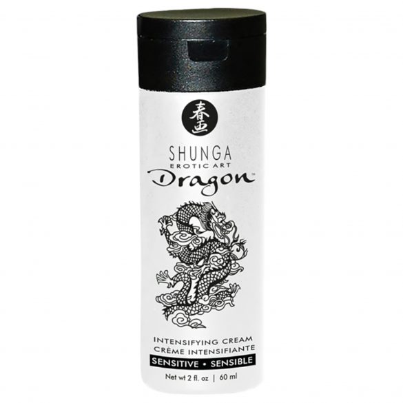 Shunga Dragon Sensitive - intimni gel za moške (60ml) 