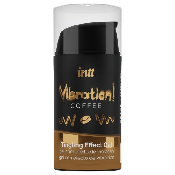 Intt Vibration! - tekoči vibrator - kava (15 ml)