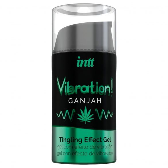 Intt Vibration! - tekoči vibrator - Ganjah (15ml) 