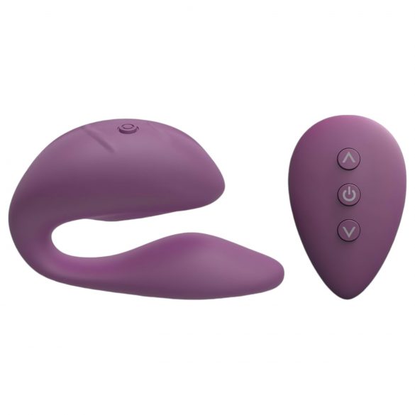 Cotoxo Cupid 2 - vibrator z daljinskim upravljanjem, ki ga je mogoče polniti (viola) 