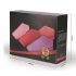 Magic Pillow - set vzglavnikov za seks - 2 kosa (bordo) 