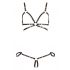 Cottelli Bondage - bikini s svetlečim ornamentom (črn)  - M