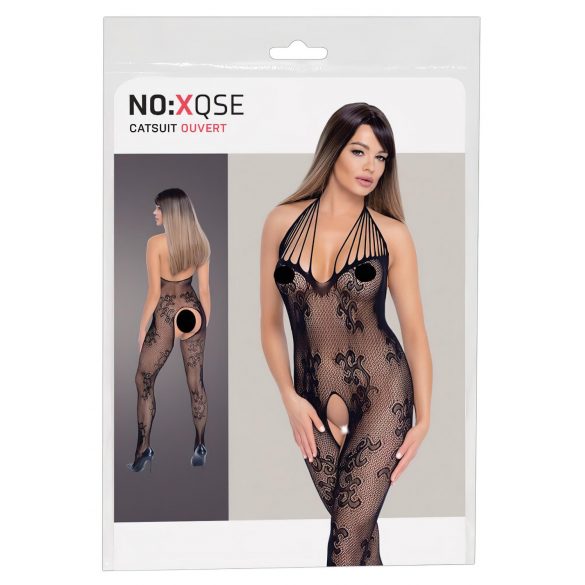 NO:XQSE - seksi nogavice - črne (S-L) 