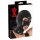 LATEX - maska za glavo (črna)