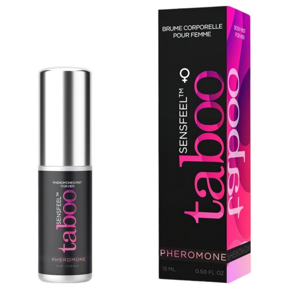 Taboo Pheromone for Her - feromonsko pršilo za telo za ženske - naravno (15ml) 