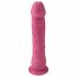 OgazR Optimus - dildo z objemko - 22 cm (roza) 