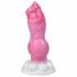 Animalorny Buldog - pasji penis dildo - 17 cm (roza) 