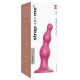 Strap-on-me Beads M - strap-on dildo z biseri (roza) 