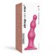 Strap-on-me Beads L - dildo z biseri in nogami (roza) 