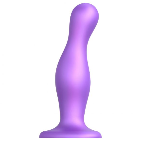 / Strap-on-me Curvy L - valovit, s priseskom dildo (vijoličen)