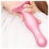 Strap-on-me Curvy S - valovit dildo z nogami (roza) 