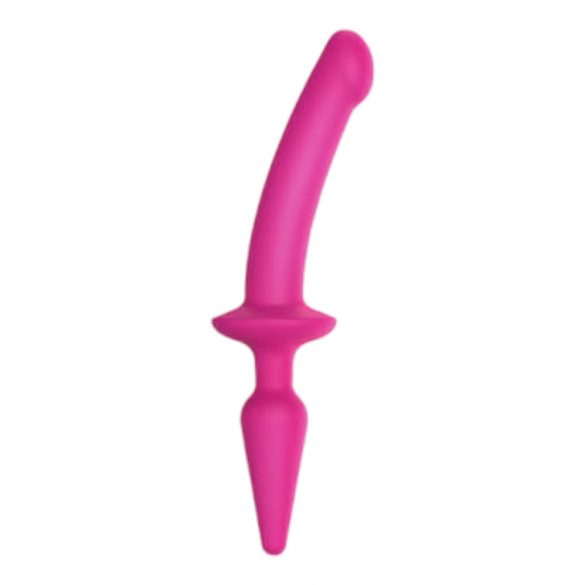 Strap-on-me Swith Semi-Realistic S - silikonski dildo 2v1 (roza) 