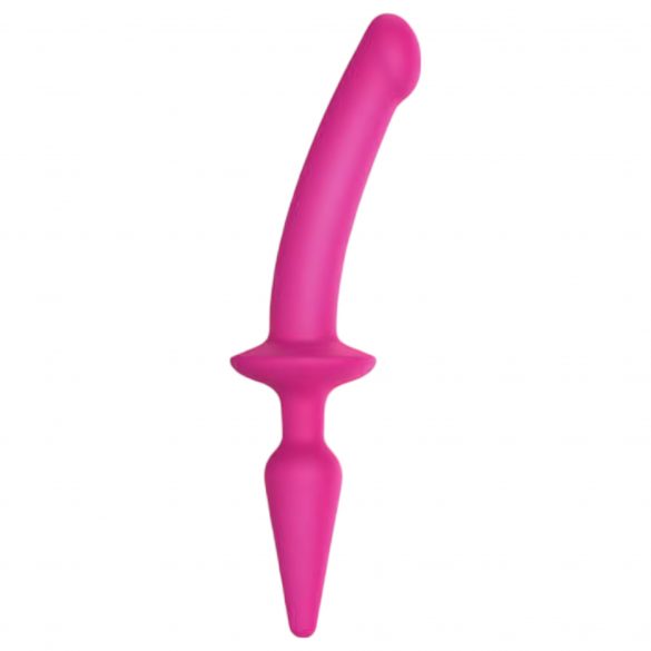 Strap-on-me Swith Semi-Realistic S - silikonski dildo 2v1 (roza) 