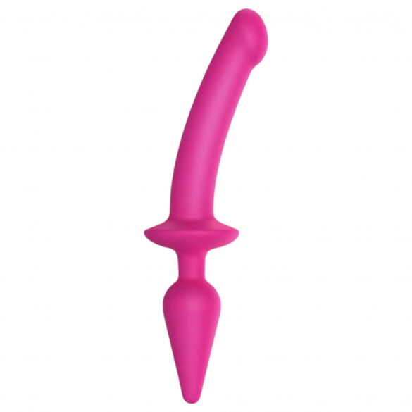 Strap-on-me Swith Semi-Realistic L - silikonski dildo 2v1 (roza) 