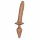 Strap-on-me Swith Realistic L - silikonski dildo 2v1 (temno naraven) 