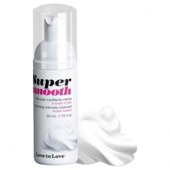 Love to Love Super Smooth - lubrikantna pena na vodni osnovi (50ml) 