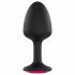 Dorcel Geisha Plug Ruby L - roza analni dildo (črn) 