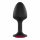 Dorcel Geisha Plug Ruby XL - roza analni dildo (črn) 