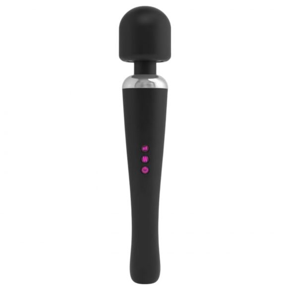 Dorcel Megawand - masažni vibrator z možnostjo polnjenja (črn) 