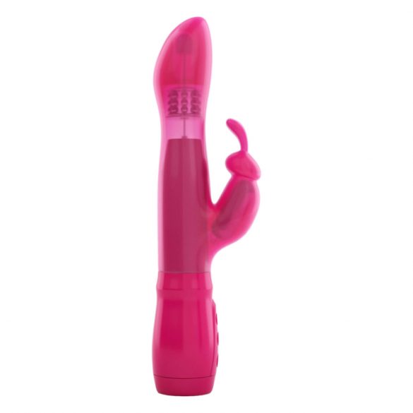 Dorcel Furious Rabbit - vibrator z rogom (roza) 